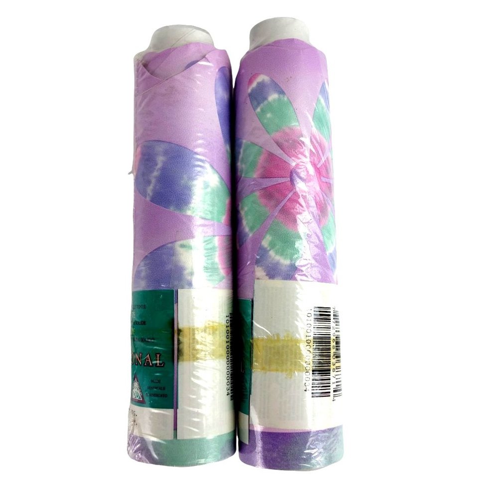 Wallpaper Borders Pink Floral Scalloped Edge 2 Rolls by International